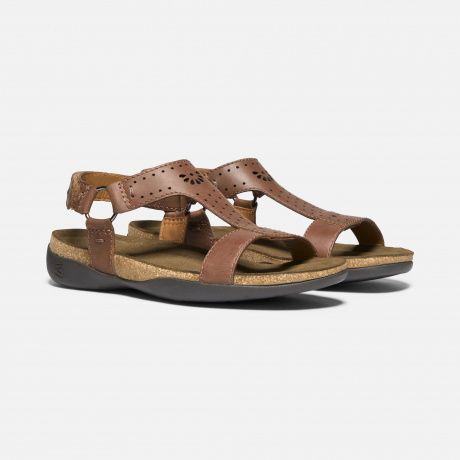 Keen Комфортные женские сандалии Keen Kaci Ana T-Strap Sandal W