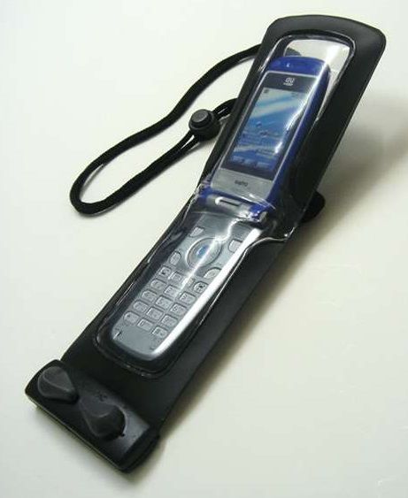 Aquapac Чёрный чехол для телефонов раскладушек Aquapac - Flip Phone Case