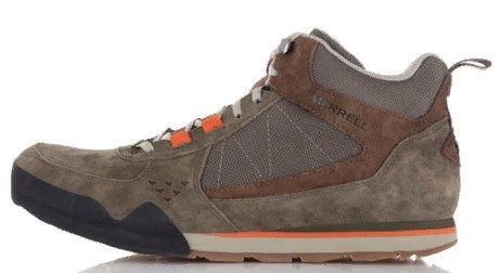 MERRELL Merrell - Комфортные мужские ботинки Burnt Rock Tura Mid Suede