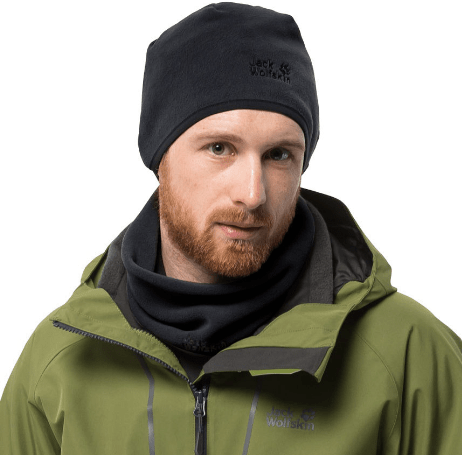 Jack Wolfskin Легкая шапка из микрофлиса Jack Wolfskin Nanuk Ecosphere 100 Cap