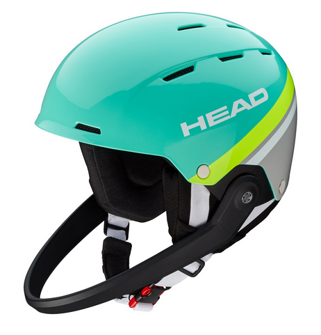 Head Шлем надежный слаломный Head Team SL+Chinguard