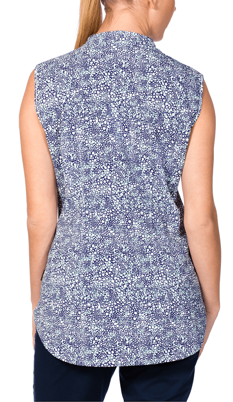 Jack Wolfskin Рубашка легкая женская Jack Wolfskin Wahia Print Sleeveless Shirt W