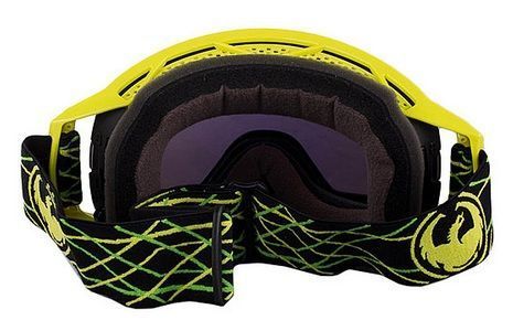 Dragon Alliance Маска для сноуборда оправа линзы Dragon Alliance NFX2 Snowmo ( Pinned, Smoke Gold + Yellow)