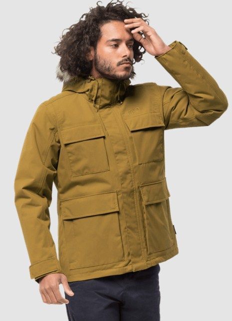 Jack Wolfskin Мужская стильная куртка Jack Wolfskin Point Barrow