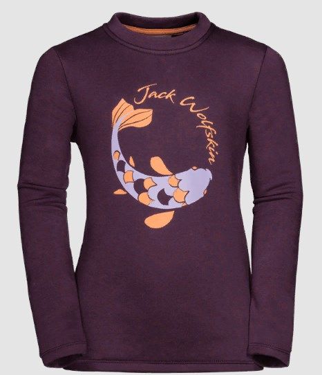 Jack Wolfskin Мягкий детский свитшот Jack Wolfskin Winter Sweatshirts Kids