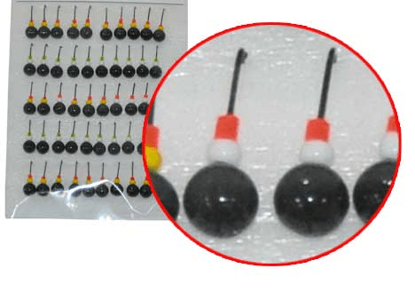 Россия Набор мормышек свинцовых упаковка штук Шар Россия 50