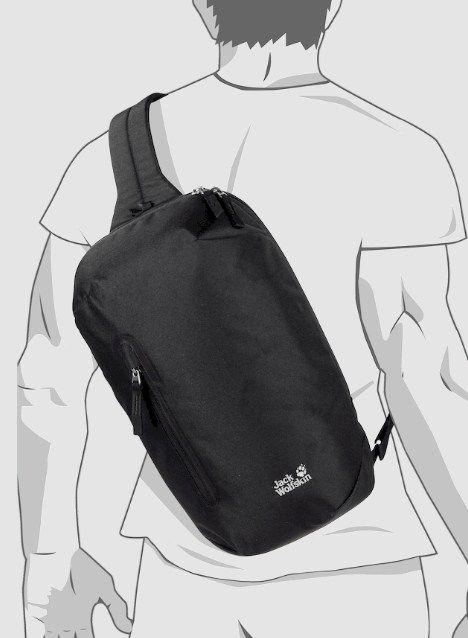 Jack Wolfskin Удобный рюкзак Jack Wolfskin Maroubra Sling Bag 8