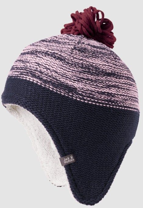 Jack Wolfskin Шапка комфортная с Jack Wolfskin Snowflake Cap Kids