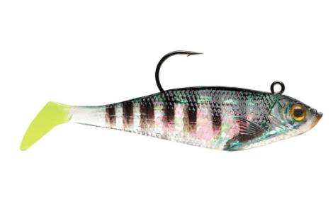 Storm Приманка с голографическими глазами 3 штуки Storm Suspending WildEye Swim Shad 04 25 гр