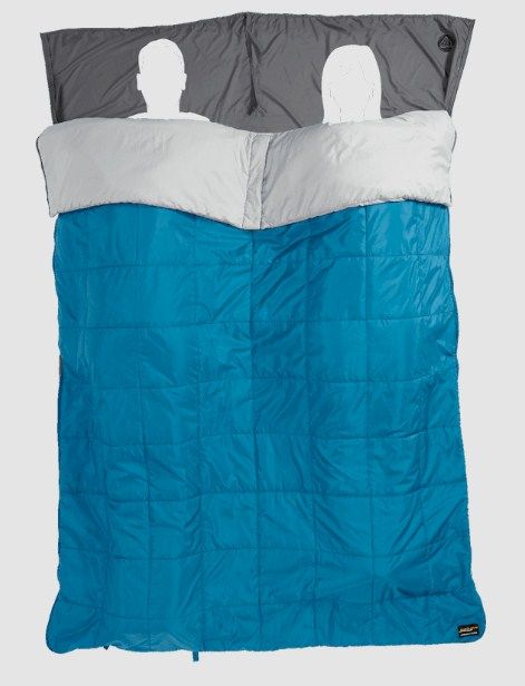 Jack Wolfskin Функциональный спальник с левой молнией Jack Wolfskin 4-in-1 Blanket +5 (комфорт +9)