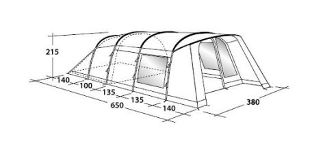 Outwell Палатка многоместная Outwell Whitecove 6