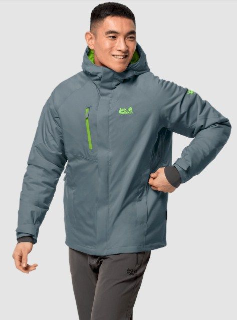 Jack Wolfskin Мужской пуховик для горного спорта Jack Wolfskin Troposphere Jacket M