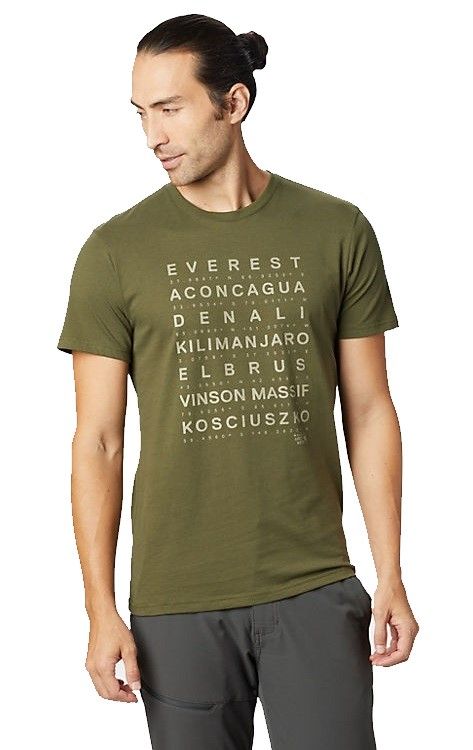 Mountain HardWear Футболка мужская Mountain HardWear Seven Summits Short Sleeve