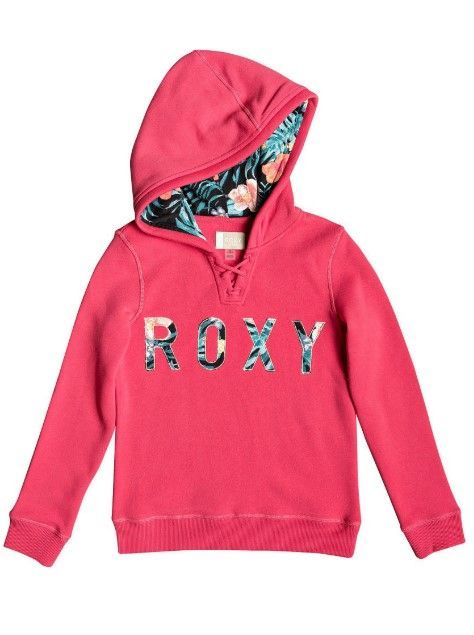 Roxy Удобная толстовка для девочек Roxy Hope You Know A