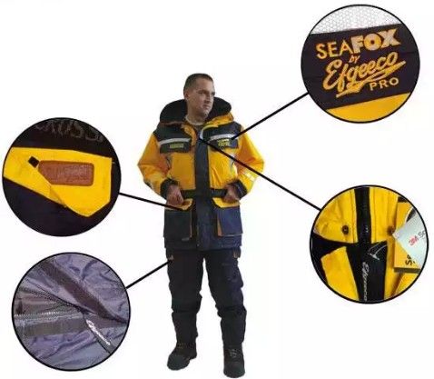 SEAFOX Комбинезон для активной рыбалки Seafox Crossflow One