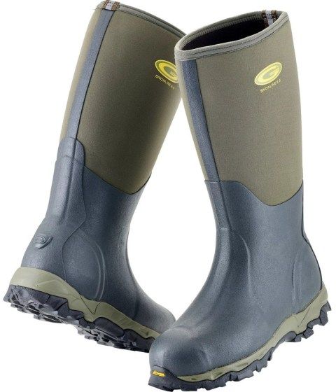 Grubs Резиновые сапоги для рыбалки Grubs Snowline 8.5™ Moss Green