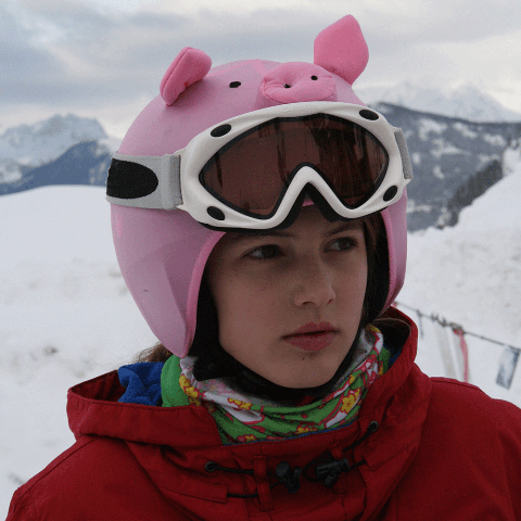 Coolcasc Чехол для горнолыжного шлема Coolcasc 008 Pig