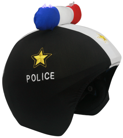 Coolcasc Нашлемник на спортивный шлем Coolcasc L05 Police