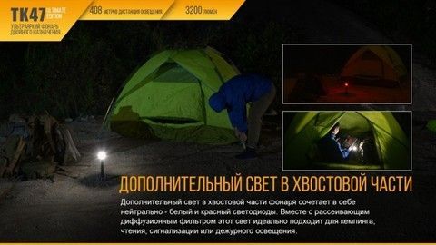 Fenix Фонарь с тремя диодами Fenix Fenix TK47UE
