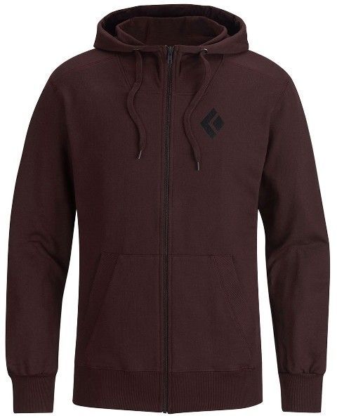 Black Diamond Мужская толстовка с капюшоном Black Diamond BD Full Zip Logo Hoody