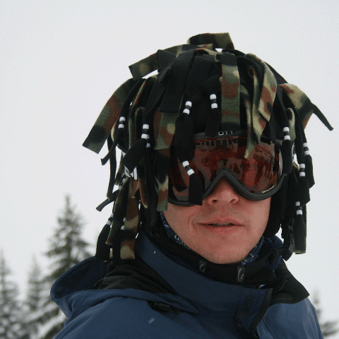 Coolcasc Чехол от царапин на шлем Coolcasc S059 Camouflage Rastafarian