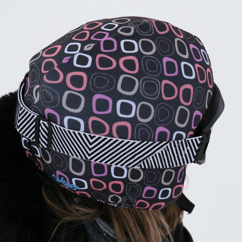 Coolcasc Красивый нашлемник Coolcasc 112 Black Retro