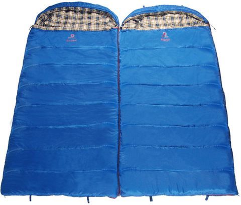 BTrace Удобный спальный мешок с правой молнией BTrace Mega (комфорт -5)