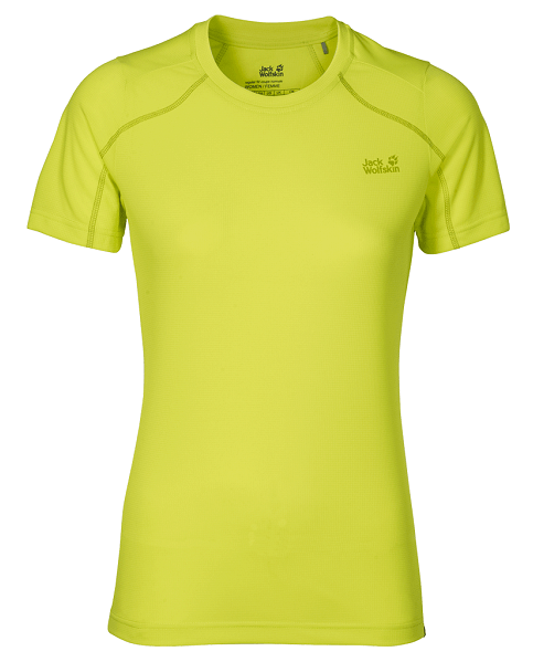 Jack Wolfskin Футболка терморегулирующая женская Jack Wolfskin Helium Chill T-shirt W