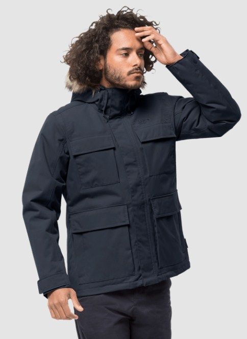Jack Wolfskin Мужская стильная куртка Jack Wolfskin Point Barrow