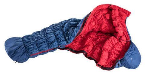 Deuter Практичный спальный мешок с левой молнией Deuter Exosphere -10° L  (2021)(комфорт -4)