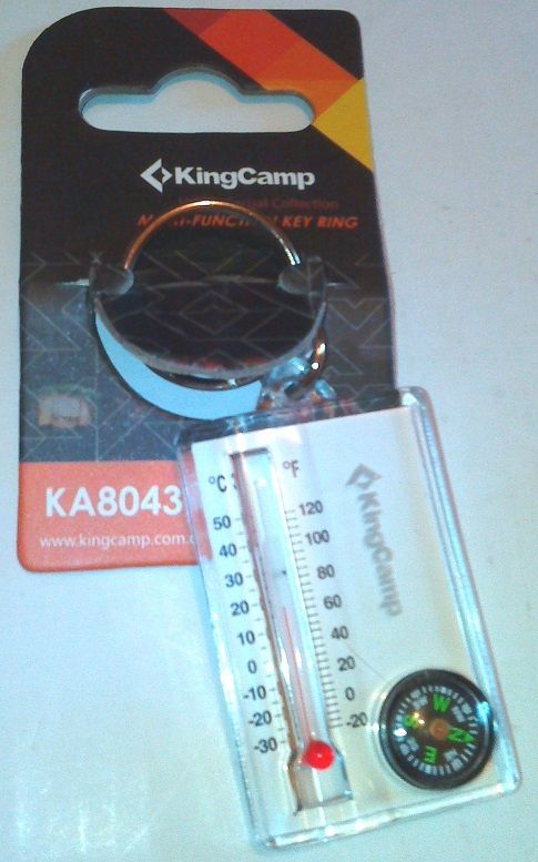 KingCamp Брелок туристический King Camp 8043 Thermometer Compass