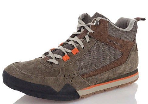 MERRELL Merrell - Комфортные мужские ботинки Burnt Rock Tura Mid Suede