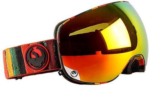 Dragon Alliance Маска для сноуборда оправа линзы Dragon Alliance X2 ( Jam, Red Ion + Yellow Blue Ion)