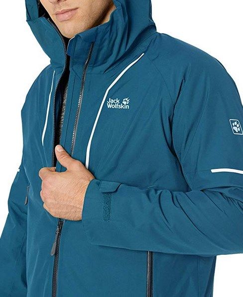 Jack Wolfskin Куртка ветрозащитная спортивная Jack Wolfskin Sierra Trail 3in1 M