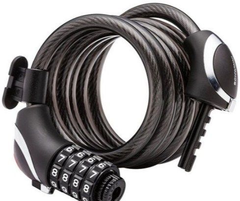 Schwinn Тросовый велозамок на коде х мм Schwinn Combination Cable Lock w/Light 12 1500