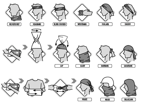 Buff Бандана шарф для подростков Buff - UV Protection Child