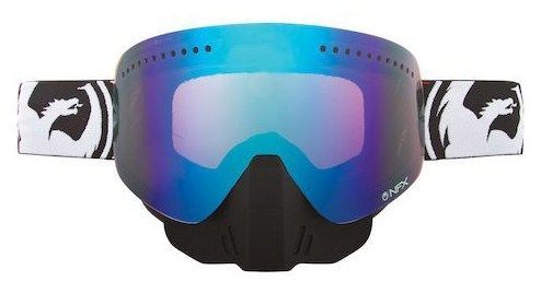 Dragon Alliance Спортивная маска оправа линзы Dragon Alliance NFX ( Overlap, Blue Steel + Clear)n Alliance