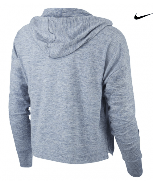 Nike Удобная толстовка Nike W NK Yoga Jersey Crop Hoodie