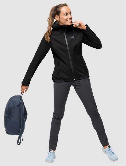 Jack Wolfskin Непродуваемая куртка для спорта Jack Wolfskin JWP Shell W