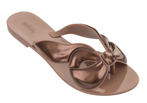 Melissa Женские шлепанцы для пляжа Melissa Harmonic Maxi Bow Ad