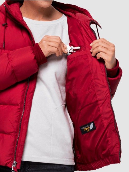 Jack Wolfskin Теплая женская куртка Jack Wolfskin Crystal Palace Jacket W