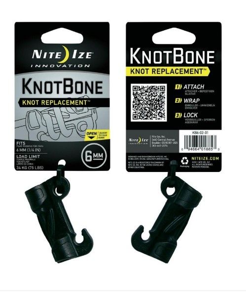 Nite Ize Удобное крепление безузловое Nite lze Knot Bone