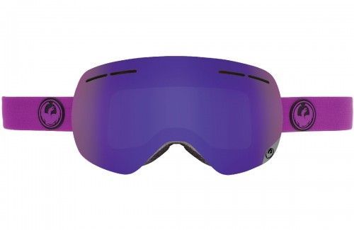 Dragon Alliance Горнолыжная маска линзы Dragon Alliance X1s (Violet/Purple Ion, Yellow Red Ion)