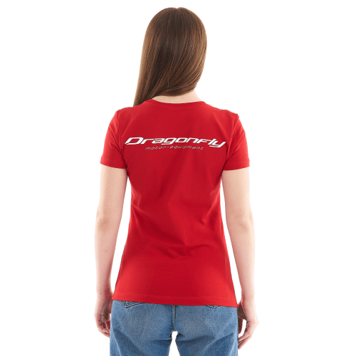 DRAGONFLY Надежная женская футболка с принтом Dragonfly Chain 