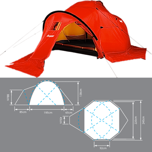 Berghaus Палатка Bergans Helium Dome