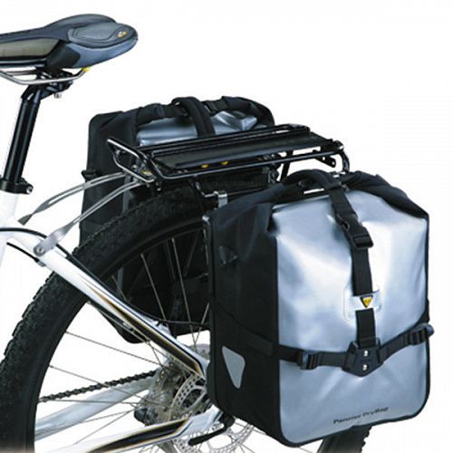 TOPEAK Практичный багажник с держателями боковых сумок Topeak Super Tourist DX Tubular Rack