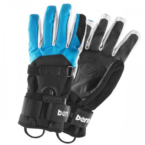 Bern Сноубордические перчатки с защитой Bern Men's Synthetic Gloves w/Removeable Wrist Guard