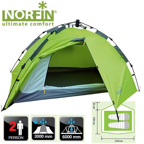 Norfin Современная х местная палатка Norfin 2- Zope 2 NF