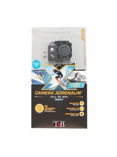 T'nB Accessories Качественная экшн камера T'nB Accessories - ADRENALIN WIFI Full HD 1080P