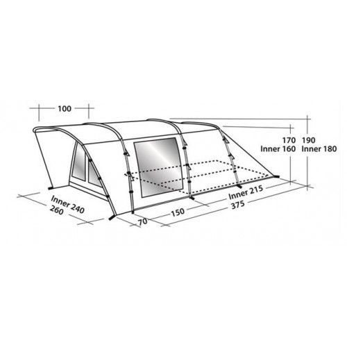 Easy Camp Палатка туристическая Easy Camp Palmdale 400